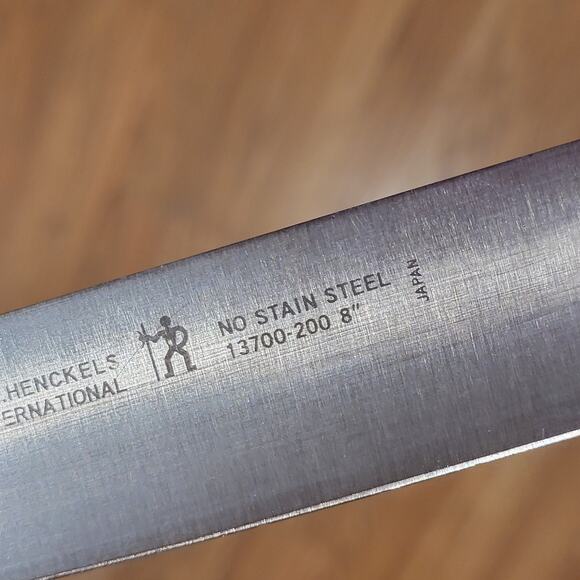 J.A. Henckels International Japan Stainless 8-Inch Chefs Kitchen Knife 13700-200 - Picture 8 of 8